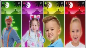 🌟 Влад и Ники против Лайк Насти и Блиппи! 🔥 Музыкальное приключение в Плитках Музыки! 🌈