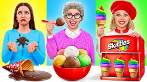 Кулинарный Челлендж Я против Бабушки  Секретные Лайфхаки и Гаджеты