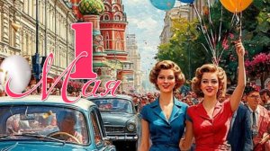 Мир, Труд, Май. Праздник Весны и Труда. Шикарная музыкальная открытка.