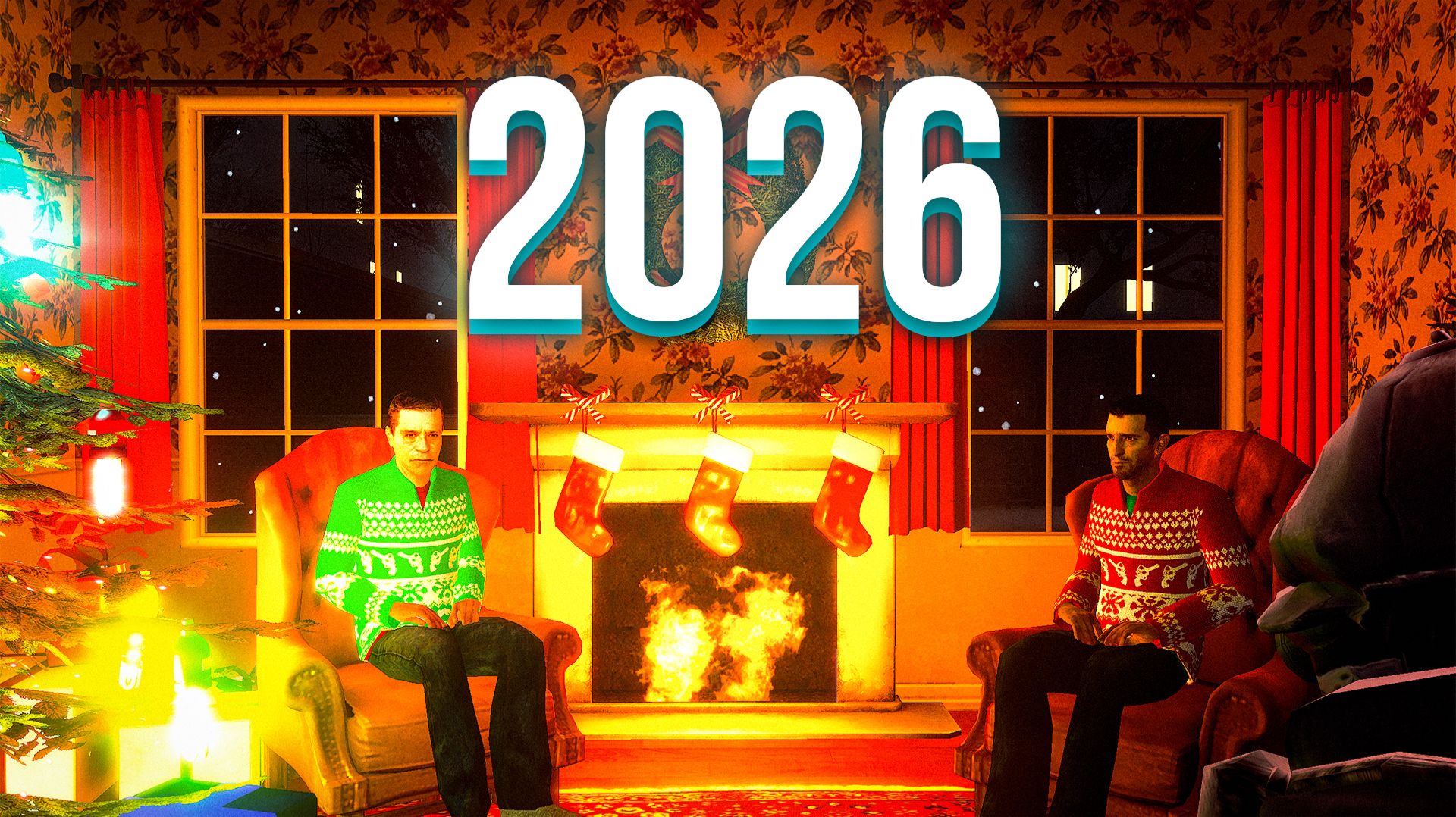Поздравление С Новым 2026 Годом! | GMOD Machinima