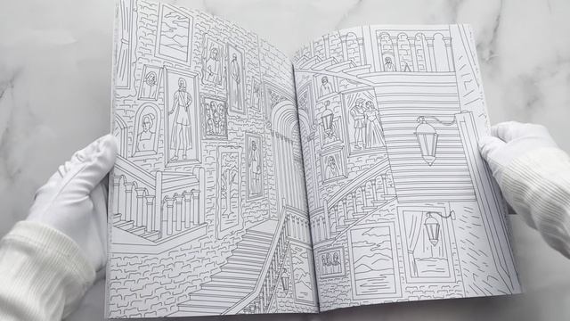 Волшебные уголки Хогвартса. Раскраска по вселенной Гарри Поттера