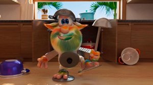 Буба. Приключения на кухне. Мультик.