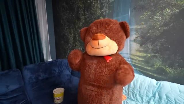 Плюшевый МИШКА стал ЖИВЫМ ! Влад Бумага А4 Видео Влада Влад а4 Бумага а4 А 4