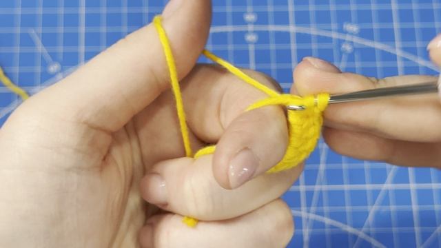 Стобики с накидом в кольцо амигуруми. ССН В КА. DC in MR