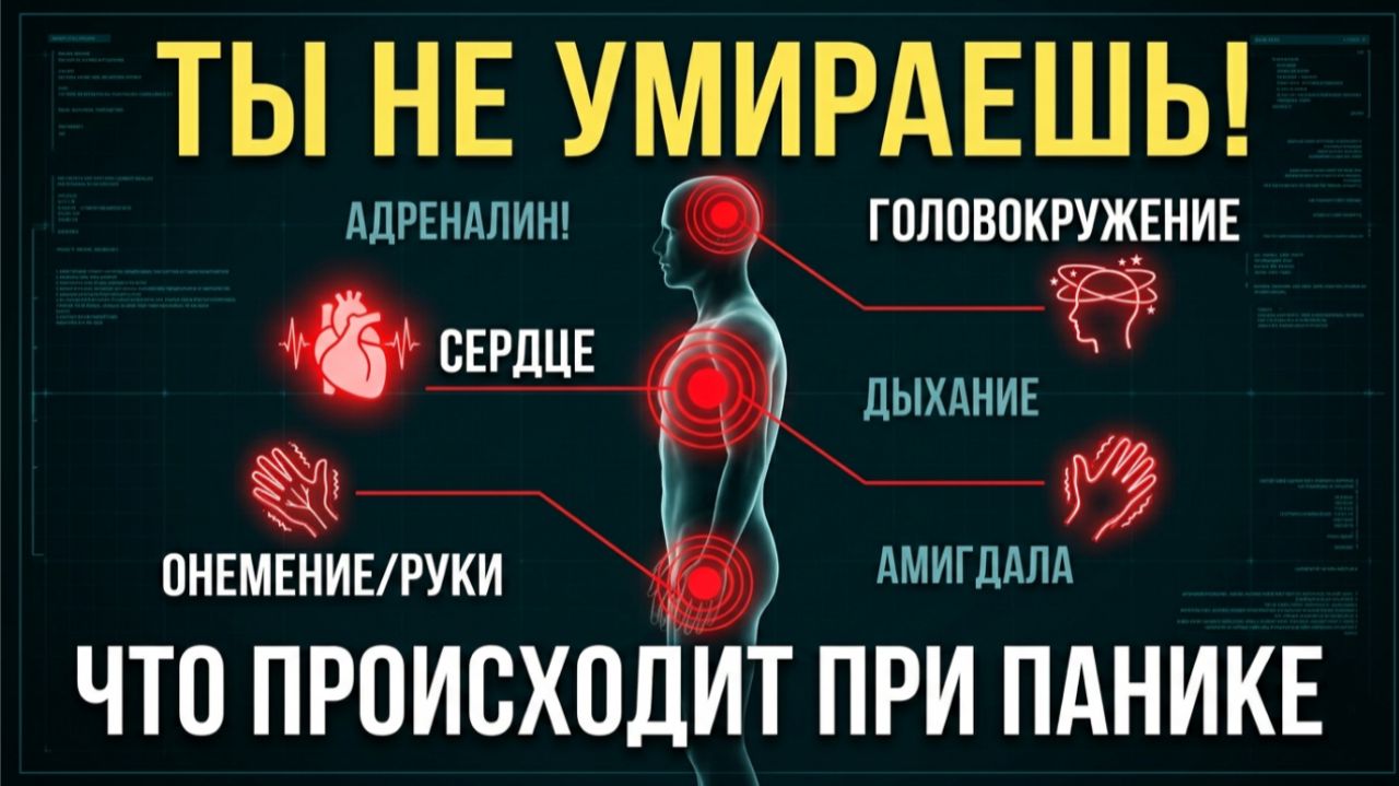 Что происходит в твоём теле, когда накрывает паника – и почему это безопасно