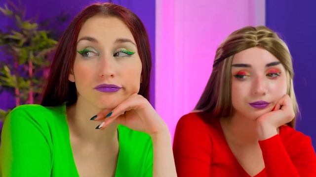 Большая Средняя или Маленькая Тарелка Челлендж  Смешные Рецепты с Едой от Jelly DO Challenge