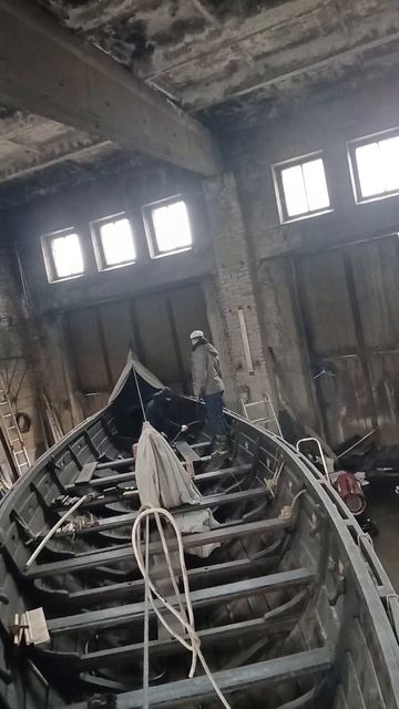 готовим драккар к сезону команда дегтярит