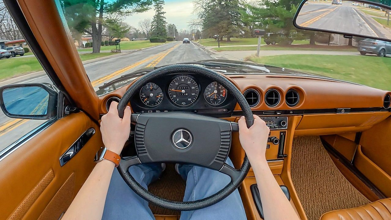 1974 Mercedes-Benz 450SL - ТЕСТ ДРАЙВ ОТ ПЕРВОГО ЛИЦА