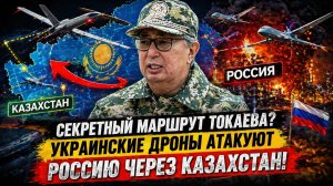 СЕКРЕТНЫЙ МАРШРУТ УКРАИНСКИЕ ДРОНЫ АТАКУЮТ РОССИЮ ЧЕРЕЗ КАЗАХСТАН ?!