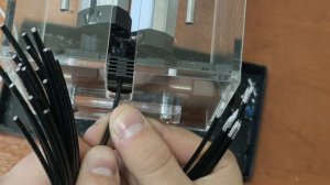 Зачистка коаксиального кабеля на станке EW-06F