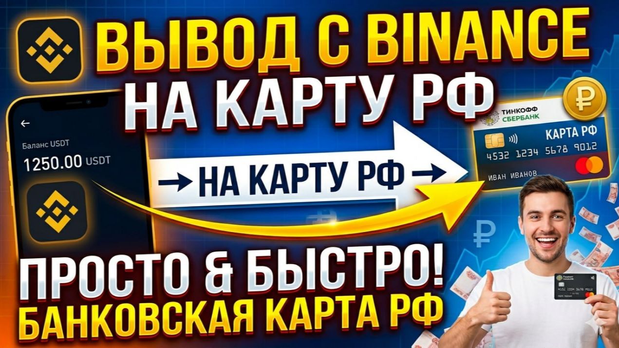 Как вывести деньги с Бинанс Binance на карту