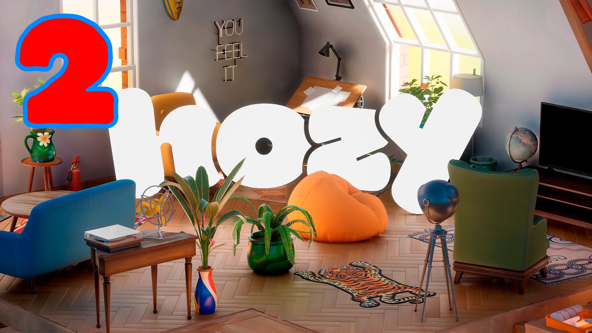 Hozy - Серия 2 - Прохождение без комментариев - Проходит игру моя девушка