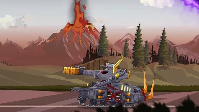 Mini Hybrid Pochita Tank Vs KV-35  World of tanks Children Monsters ! Мультики про танки