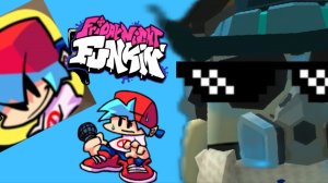 прохожу коллаб фнф и Ле серафим (спагетти)