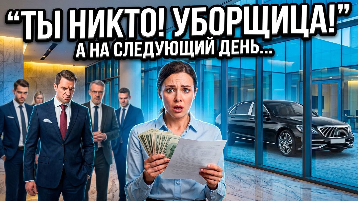 Истории из жизни|ТЫ НИКТО! УБОРЩИЦА!|Аудио рассказы|Аудиокниги слушать онлайн|Жизненные истории