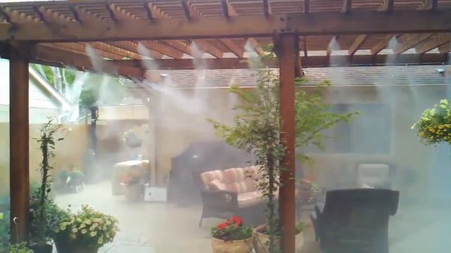 Охлаждение искусственным туманом