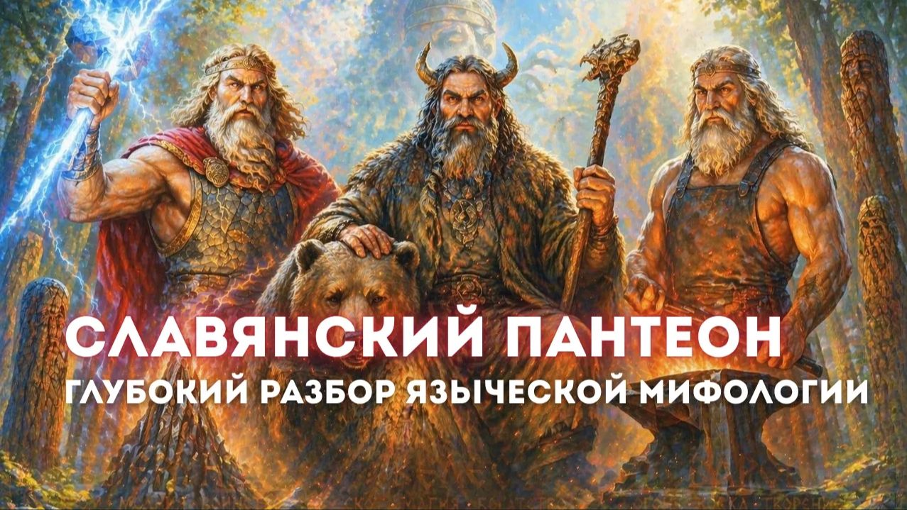 ИСТОКИ СЛАВЯНСКОГО ПАНТЕОНА: Глубокии разбор мифологии от индоевропеицев до Руси