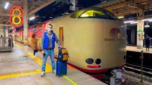 Японский ночной поезд — обзор!