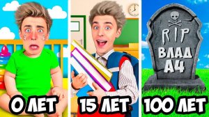 От РОЖДЕНИЯ до СМЕРТИ ! ＊Прожил 100 ЛЕТ＊   А4