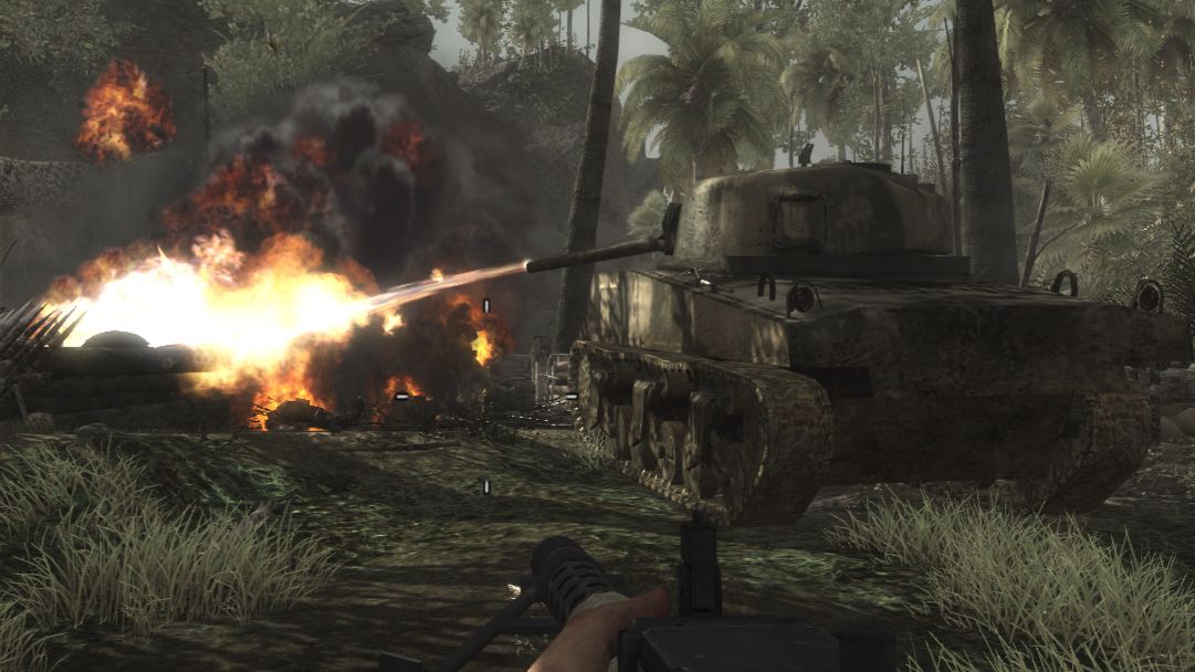 прохождение игры Call of Duty - World at War  #2 без комментариев