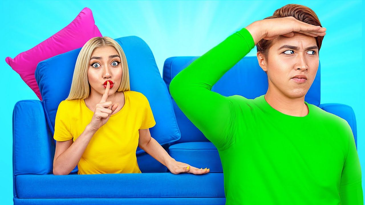 Экстремальные Прятки Челлендж с Jelly DO Challenge