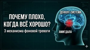 Откуда берётся фоновая тревога – когда «ничего не случилось, а плохо»