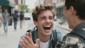 Прикол: Человек очень сильно смеётся до слёз