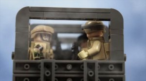 ЛЕГО ВОЙНА В ИРАКЕ - мультик, шестая серия (Долгая дорога домой) Lego modern warfare stop motion