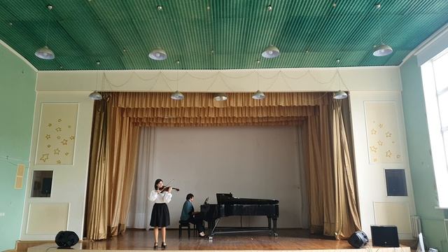 И.С. Бах. Концерт E Dur 2 часть