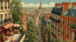 𝐏𝐀𝐑𝐈𝐒 𝐂𝐀𝐅𝐄́ 🗼 French Instrumental Music — Coffee Playlist | Guitar & Accordion