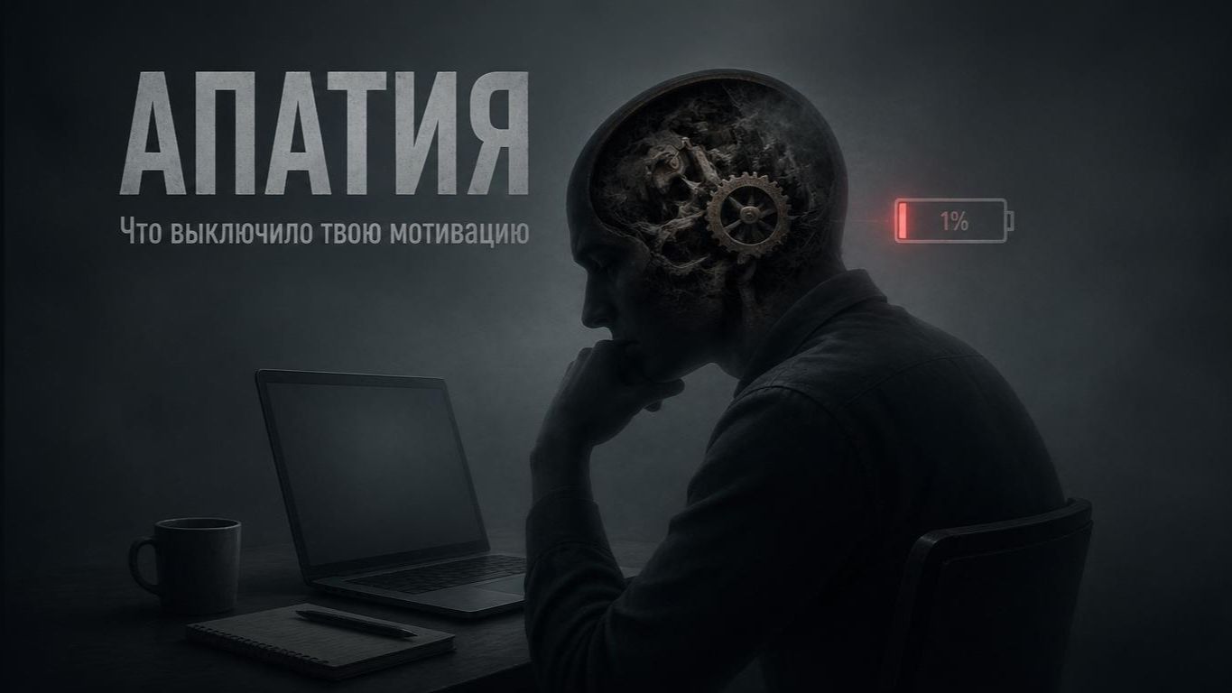 Апатия  что на самом деле выключило твою мотивацию