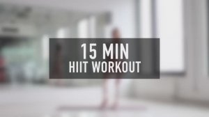15 MIN FULL BODY HIIT WORKOUT - burn lots of calories - No Equipment - Pamela Reif