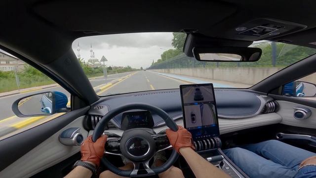 BYD ATTO 3 2024 года — тест-драйв от первого лица I 4K