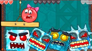 НОВЫЙ КРАСНЫЙ ШАР, КРАСНЫШ СПАСАЕТ ДЕРЕВНЮ КРАСНЫХ ШАРИКОВ