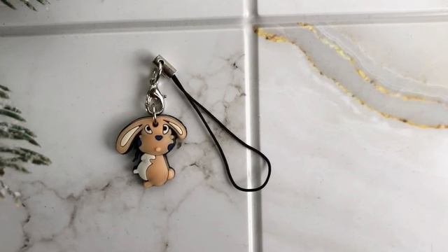 Брелок для телефона Зайчик 25 см разные модели E91031