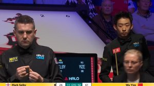 Снукер. Ву Ицзе против Марка Селби | Чемпионат мира по Halo 2026