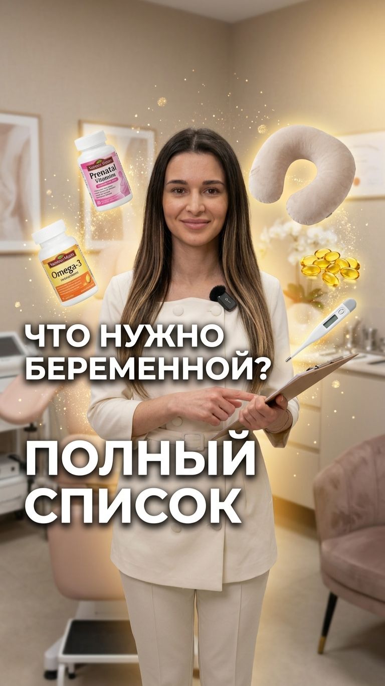  Что нужно беременной: чек-лист от гинеколога с источниками