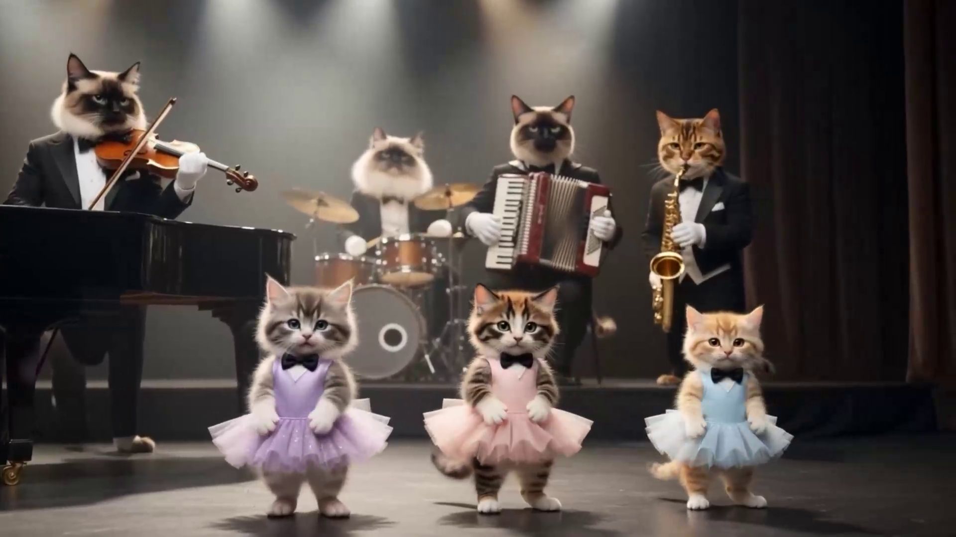 Чайковский Лебединое озеро Коты жгут