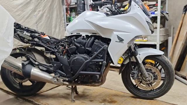 установка птф на мотик