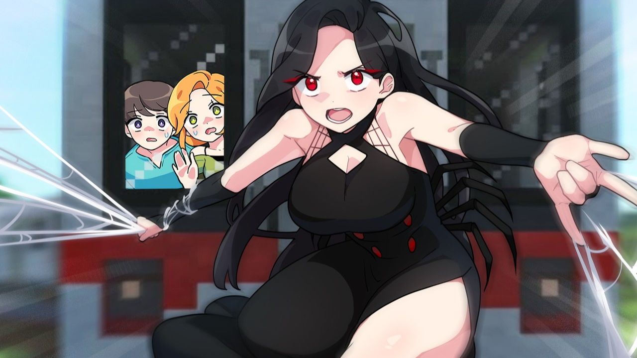 Останови тележку, Паучок-тян! BubblePlanet Anime