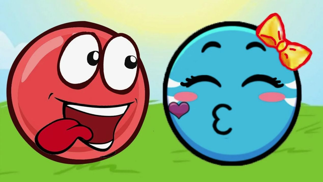 Приключения красного шара - Красныш мультик для малышей - Красный шарик спасает друзей