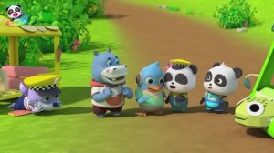 Автобус-заяц против автобуса-черепахи ｜ Кики и его друз