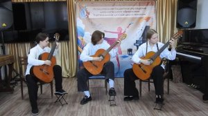 Ансамбль гитаристов «Аккорд» Н. Богословский  «Темная ночь»