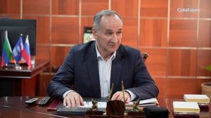 Вручение государственных наград семьям погибших героев СВО из Казбековского района