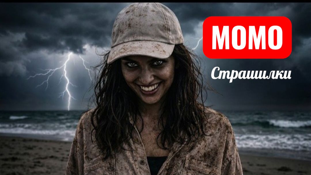 МОМО НА ПЛЯЖЕ. ПЕСЧАНЫЙ МОНСТР. СТРАШИЛКИ МОМО.