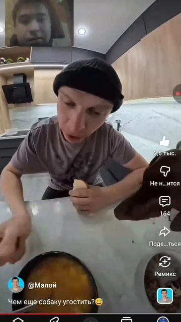 чем ещё собаку угостить? (РЕАКЦИЯ НА IDONTFIRST)
