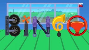 Маленькая Красная машинка Песенки и Приключения ｜ 4K