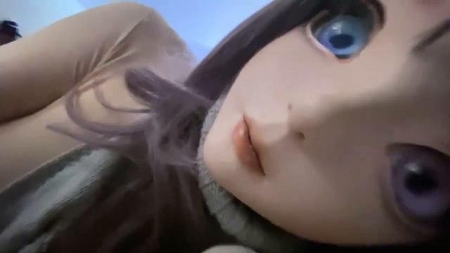 Kigurumi Doll bed play.