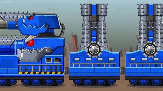 Tearing down Hell Dora   MKZT Ballistic Missile Carrier Vs Truck Crane Tank   Cartoons about tanks