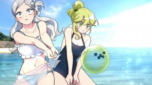 Лето!! Пляжный волейбол Крипер против скелета - Часть 1 | Майнкрафт